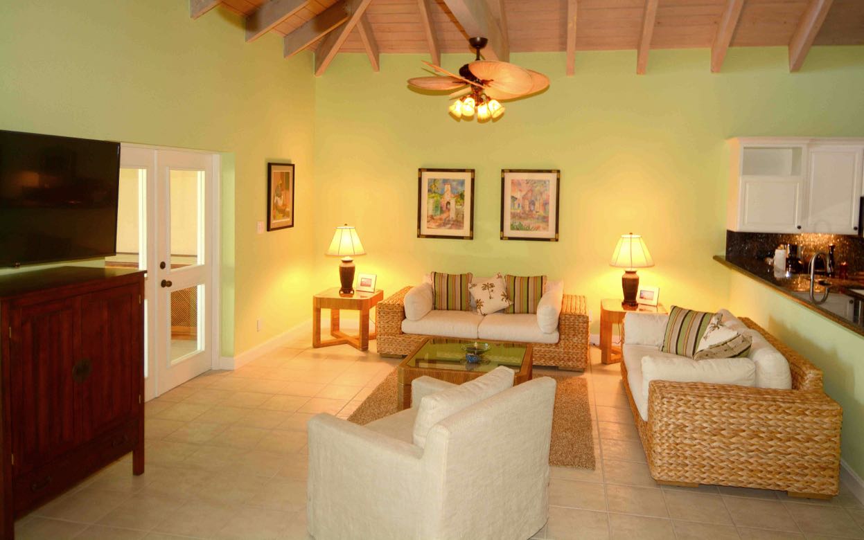 Luxury property Nevis | Living room | Four Seasons Resort Estates