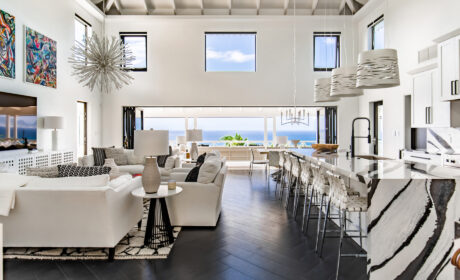 Stunning ocean view from Mahogany Hill Estates.