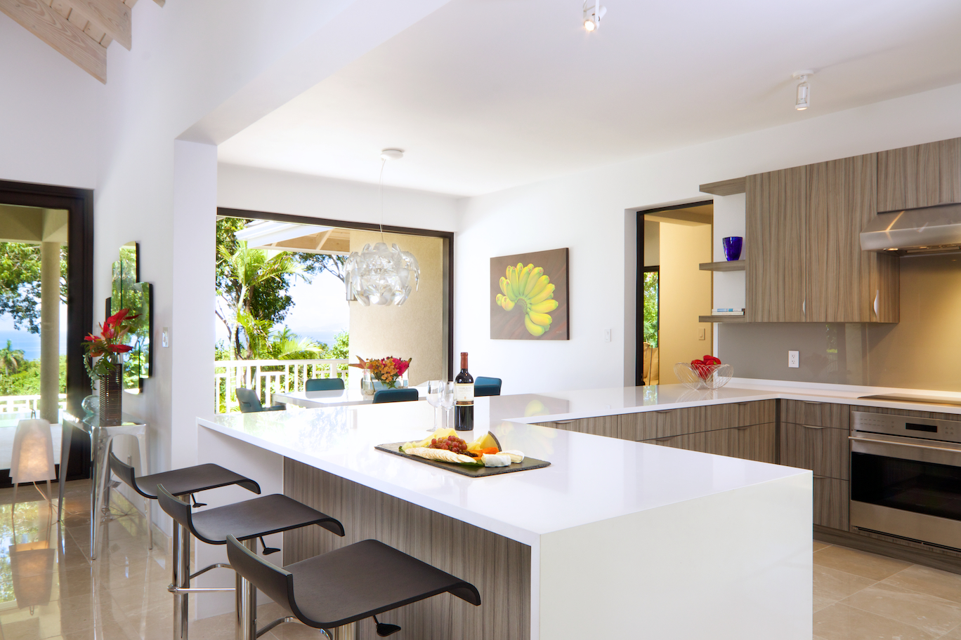 Four Seasons Residences | Kitchen to Dining Room