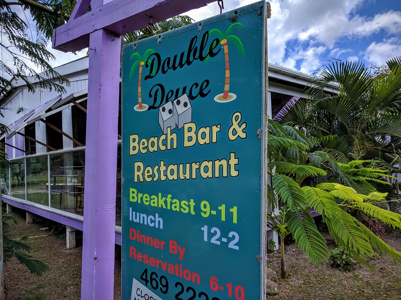 Four Seasons Resort Estates | Double Deuce Sign